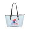 Air Inter PU Leather Tote Bag Large