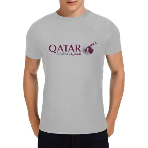 Qatar Airways Men's T-Shirt in USA Size Alternative view of Qatar Airways Men's T-Shirt in USA Size