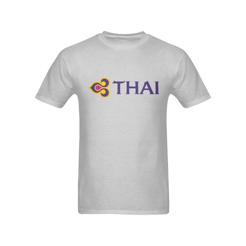 Thai Airways International New Color Men's T-Shirt in USA Size
