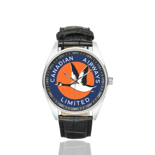 Alternative view of Canadian airways Men's Casual Leather Strap Watch(Model 211)