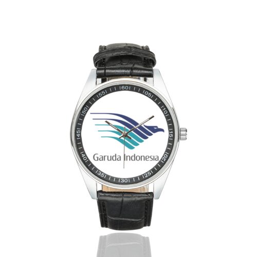 Alternative view of Garuda Indonesia 01 Men's Casual Leather Strap Watch.