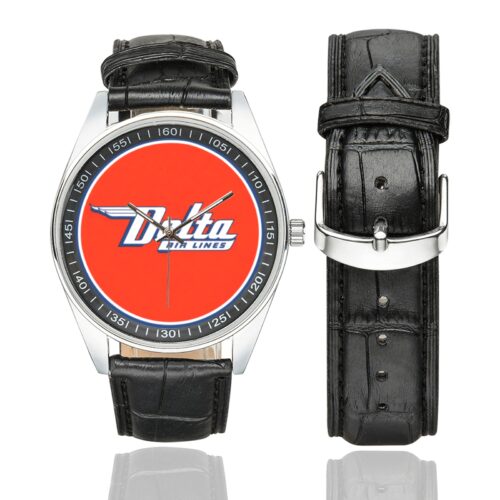 delta vintage 03 Men's Casual Leather Strap Watch(Model 211) delta vintage 03 Men's Casual Leather Strap Watch(Model 211)