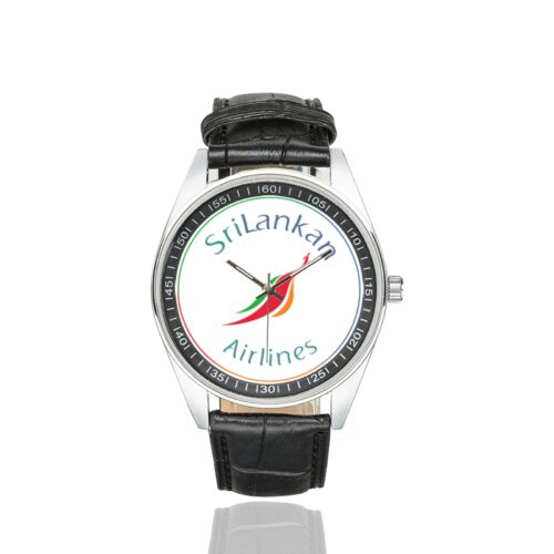Alternative view of sri lankan v2 Men's Casual Leather Strap Watch.