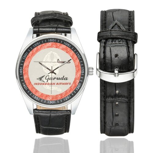 garuda 948 Men's Casual Leather Strap Watch(Model 211)