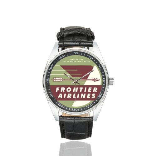 Alternative view of frontier vintage 02 Men's Casual Leather Strap Watch(Model 211)