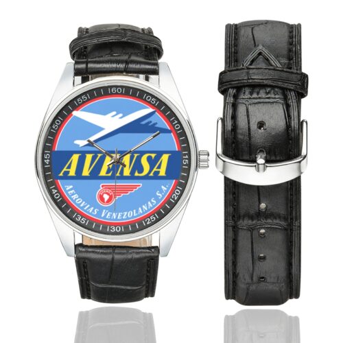 Avensa vintage 02 Men's Casual Leather Strap Watch(Model 211) Avensa vintage 02 Men's Casual Leather Strap Watch(Model 211)