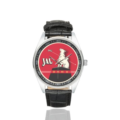 Alternative view of JAL 614165 Men's Casual Leather Strap Watch(Model 211)