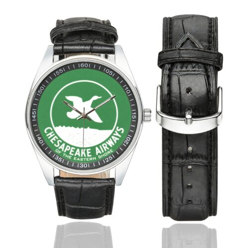 chesapeake 2 Men's Casual Leather Strap Watch(Model 211)