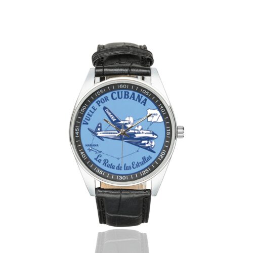 Alternative view of Cubana Men's Casual Leather Strap Watch(Model 211)