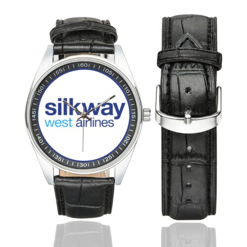SILKWAY WEST 01 Men's Casual Leather Strap Watch.