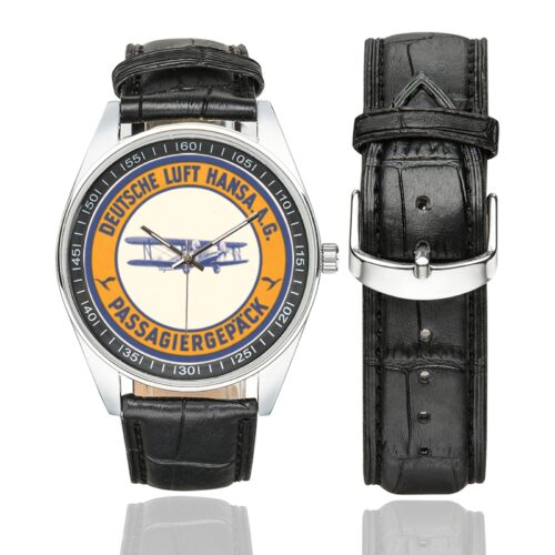 Lufthansa vintage 11 Men's Casual Leather Strap Watch. Lufthansa vintage 11 Men's Casual Leather Strap Watch.
