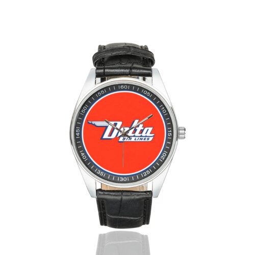 Alternative view of delta vintage 03 Men's Casual Leather Strap Watch(Model 211)