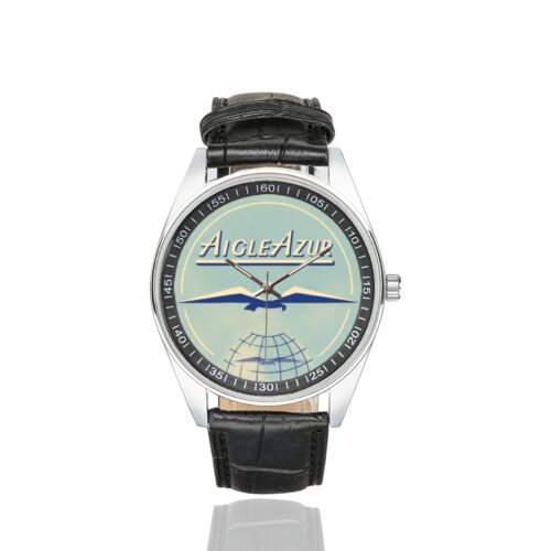 Alternative view of Aigle azur Men's Casual Leather Strap Watch(Model 211)