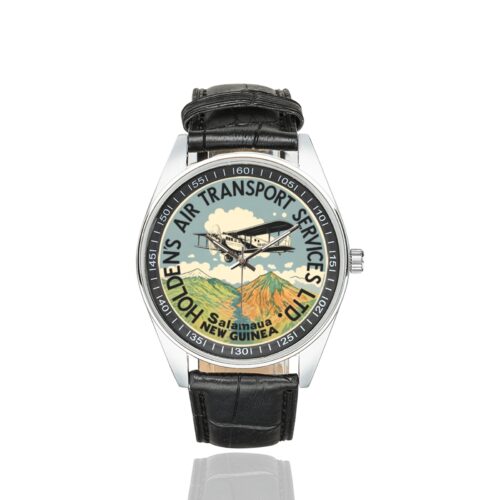 Alternative view of Holden's Men's Casual Leather Strap Watch.