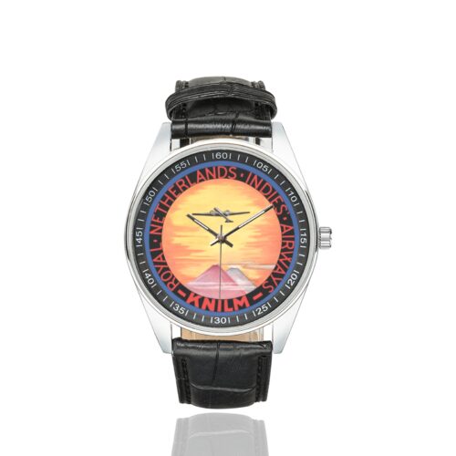 Alternative view of KNILM781 Men's Casual Leather Strap Watch(Model 211)