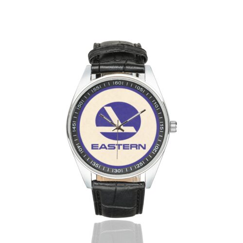 Alternative view of Eastern Vintage Men's Casual Leather Strap Watch(Model 211)