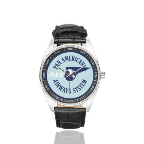 Alternative view of PAA vintage 02 Men's Casual Leather Strap Watch.