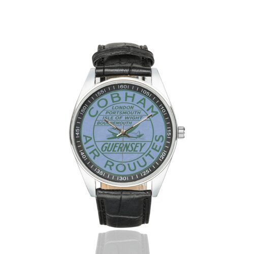 Alternative view of Cobham 02 Men's Casual Leather Strap Watch(Model 211)