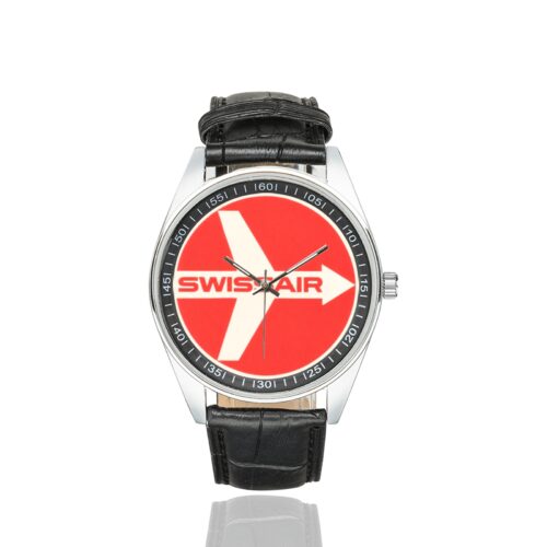 Alternative view of swissair vintage 03 Men's Casual Leather Strap Watch(Model 211)