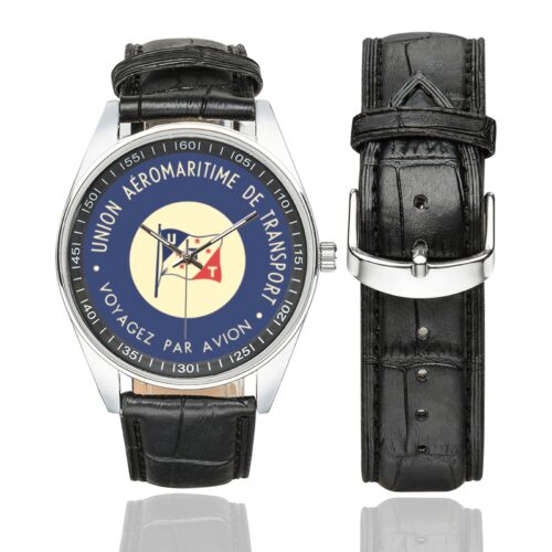 UADT Men's Casual Leather Strap Watch(Model 211)