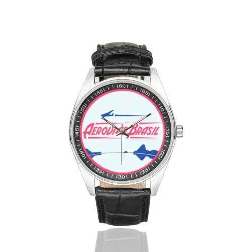 Alternative view of AAirlines7378aerovias 02 Men's Casual Leather Strap Watch(Model 211)