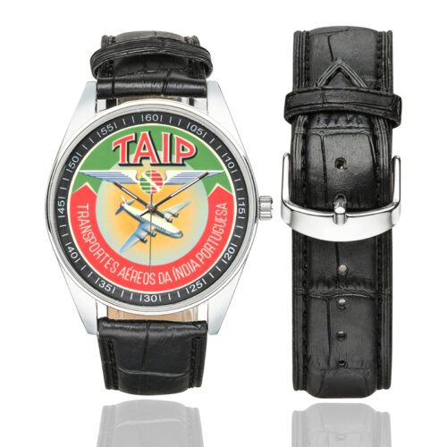 TAIP Men's Casual Leather Strap Watch(Model 211)