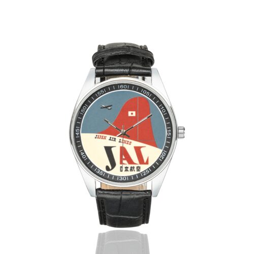 Alternative view of Jal Men's Casual Leather Strap Watch(Model 211)