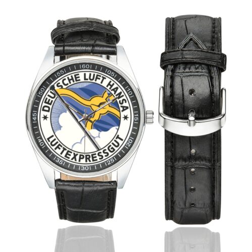 Lufthansa vintage 01 Men's Casual Leather Strap Watch(Model 211) Lufthansa vintage 01 Men's Casual Leather Strap Watch(Model 211)