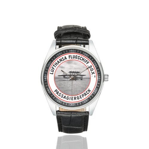 Alternative view of luft 11 Men's Casual Leather Strap Watch.