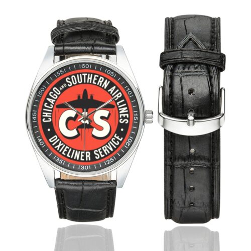 Chicago & southern Men's Casual Leather Strap Watch(Model 211) Chicago & southern Men's Casual Leather Strap Watch(Model 211)