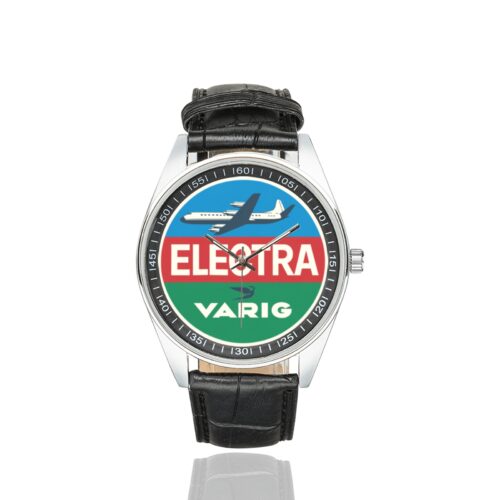 Alternative view of varig 657487 Men's Casual Leather Strap Watch(Model 211)