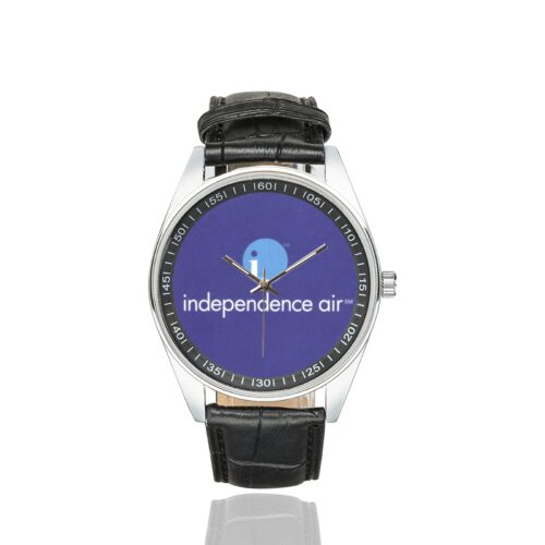 Alternative view of independence air Men's Casual Leather Strap Watch(Model 211)