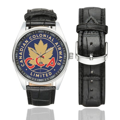 Canadian colonial airways 02 Men's Casual Leather Strap Watch(Model 211) Canadian colonial airways 02 Men's Casual Leather Strap Watch(Model 211)