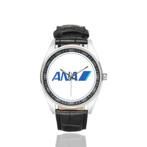 Alternative view of ANA 01 Men's Casual Leather Strap Watch.