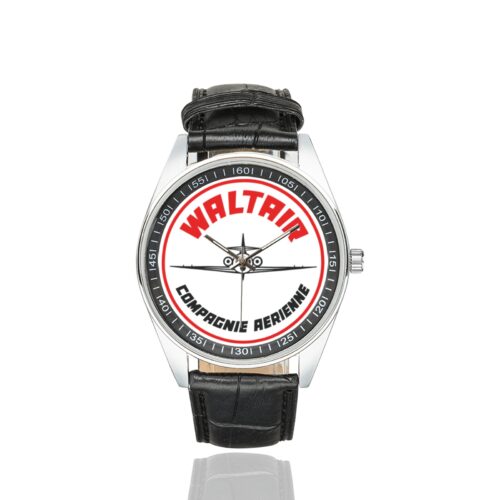 Alternative view of waltair 2 Men's Casual Leather Strap Watch.