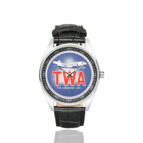 Alternative view of TWA 4 Men's Casual Leather Strap Watch(Model 211)
