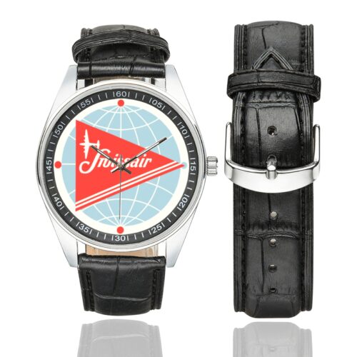 swissair vintage 02 Men's Casual Leather Strap Watch(Model 211)