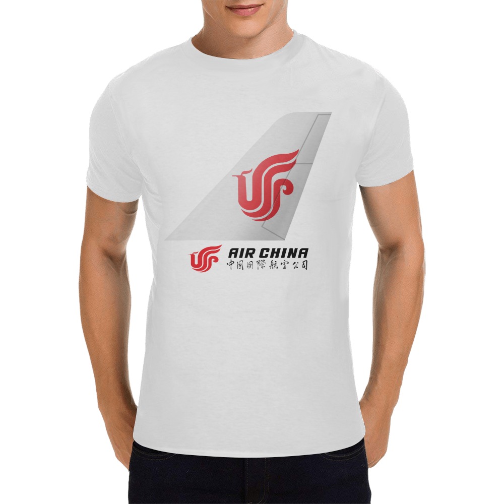Air China Men's T-Shirt in USA Size - Image 3
