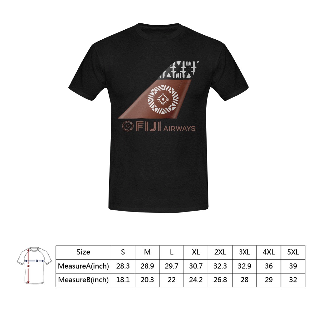 Fiji Airways Men's T-Shirt in USA Size - Image 8